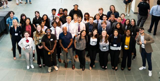 Stephen Quaye and the students from the 2024 Summer Research Opportunity Program