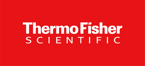 ThermoFisher Scientific logo in red with white text